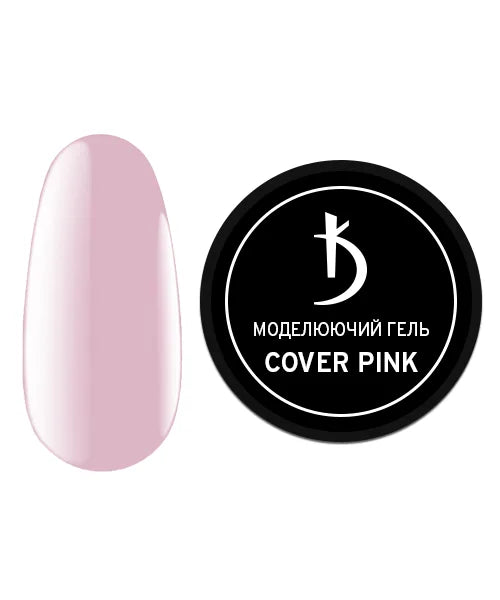 Kodi Professional Build It Up Gel Cover Pink 25ml jar and color swatch