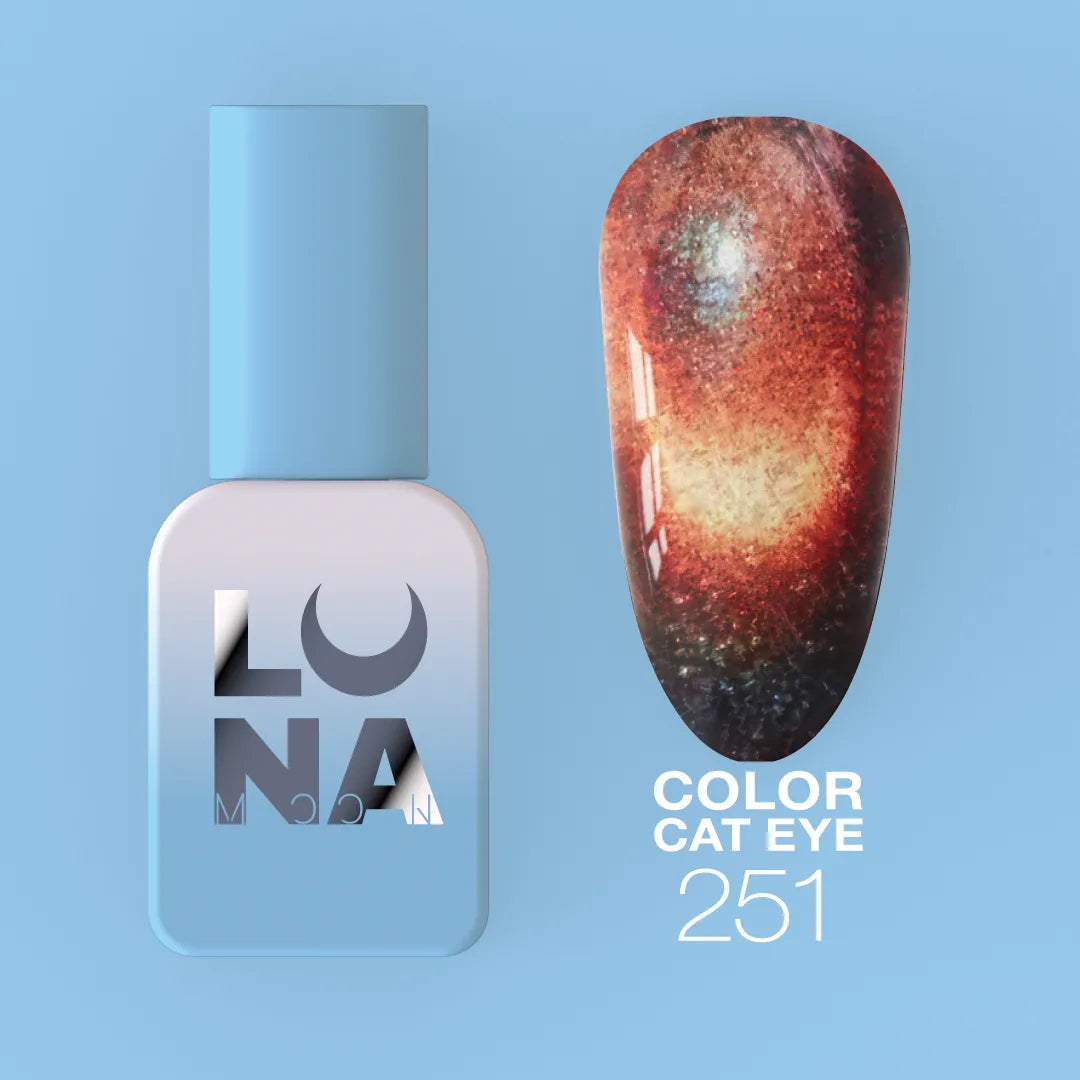 LUNA Cat Eye Gel Polish 8ml magnetic cat eye nail color by LUNAmoon
