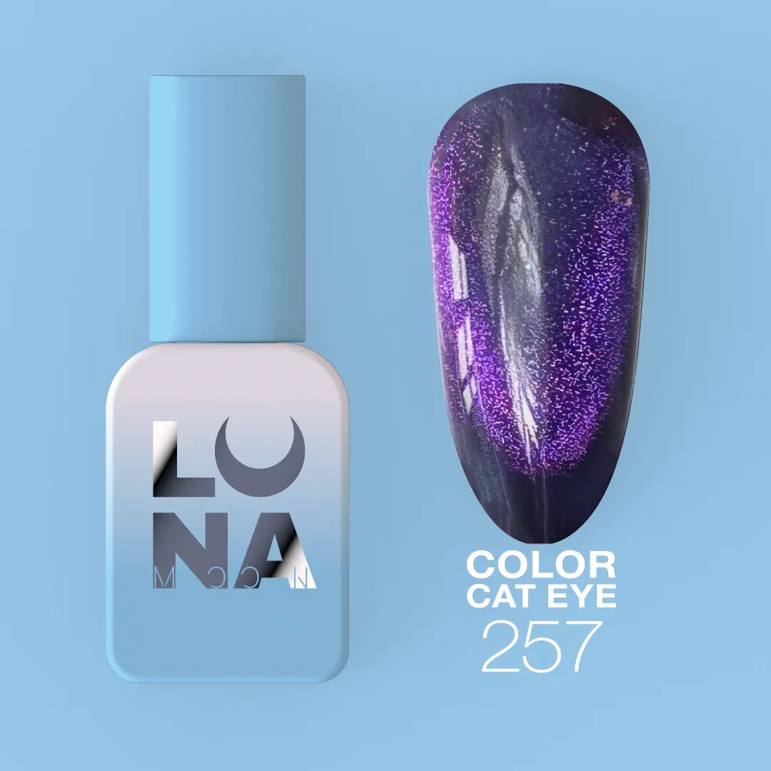 LUNA Cat Eye Gel Polish 8ml magnetic cat eye nail color by LUNAmoon