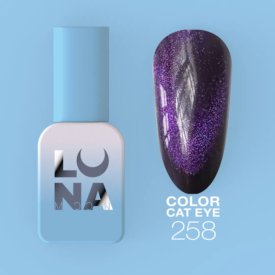 LUNA Cat Eye Gel Polish 8ml magnetic cat eye nail color by LUNAmoon