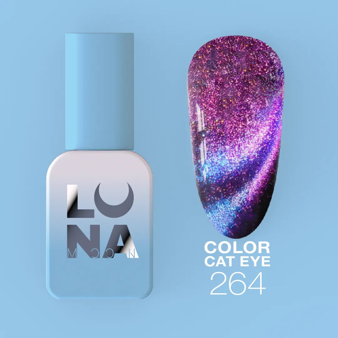 LUNA Cat Eye Gel Polish 8ml magnetic cat eye nail color by LUNAmoon