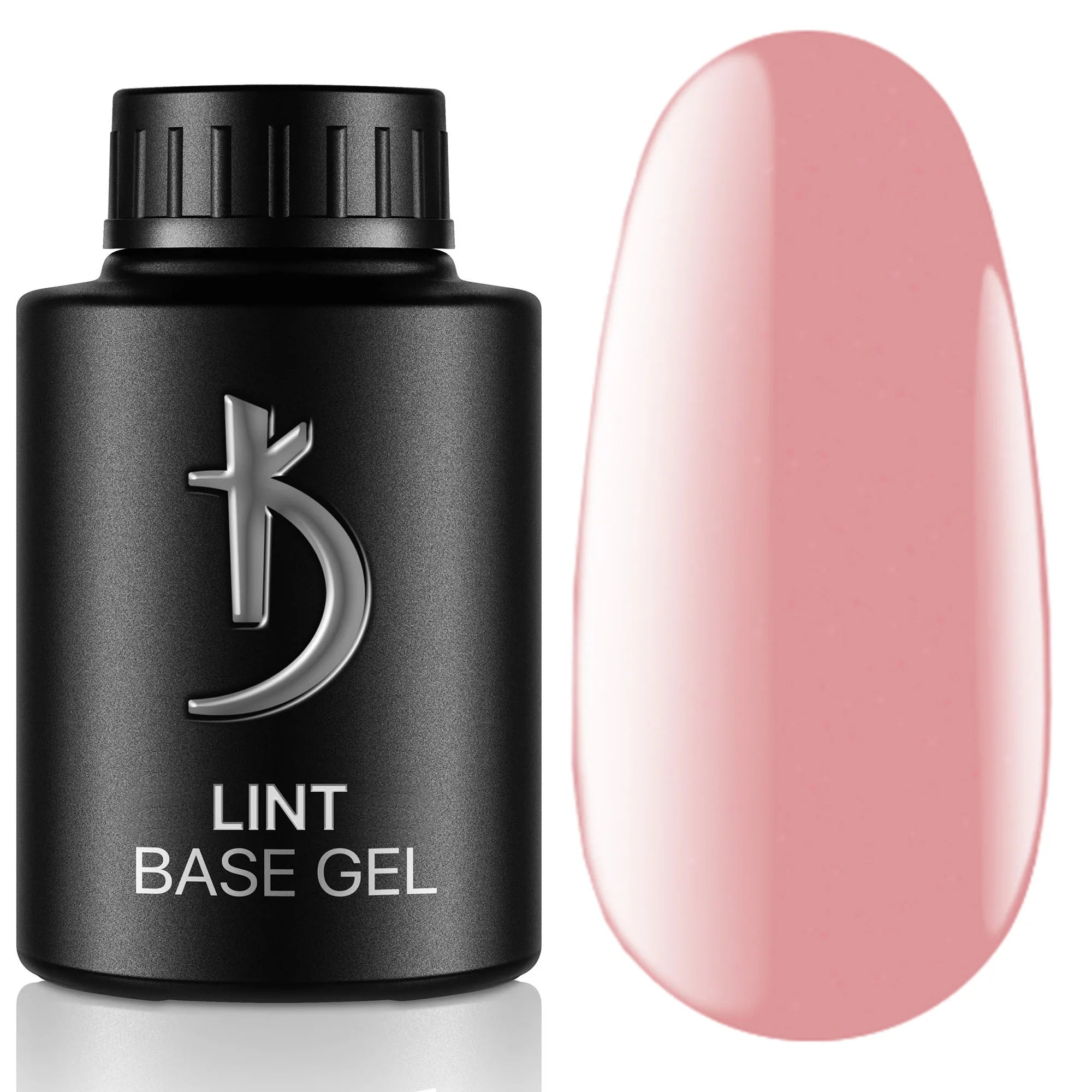 Kodi Professional Lint Base Gel Cold Rose bottle and nude color swatch