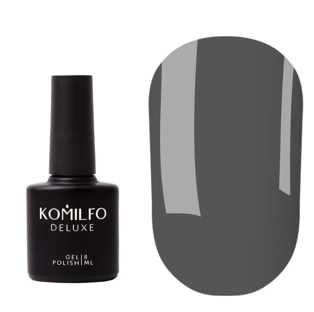 Komilfo Color Base Gel 8ml self-leveling colored base coat with brush