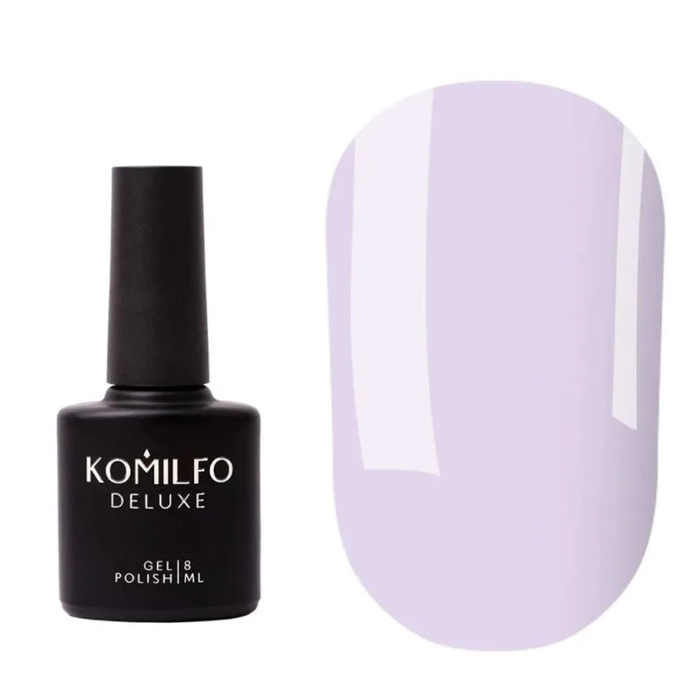 Komilfo Color Base Gel 8ml self-leveling colored base coat with brush