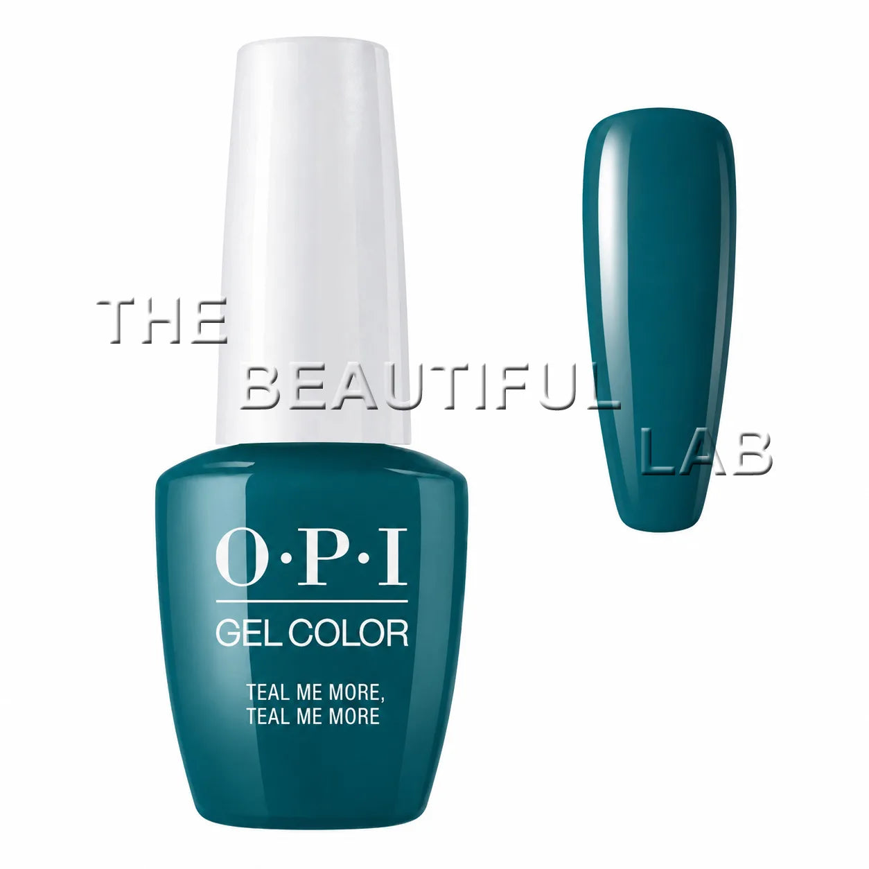 OPI GelColor G45 - Teal Me More, Teal Me More 15ml (White Cap)