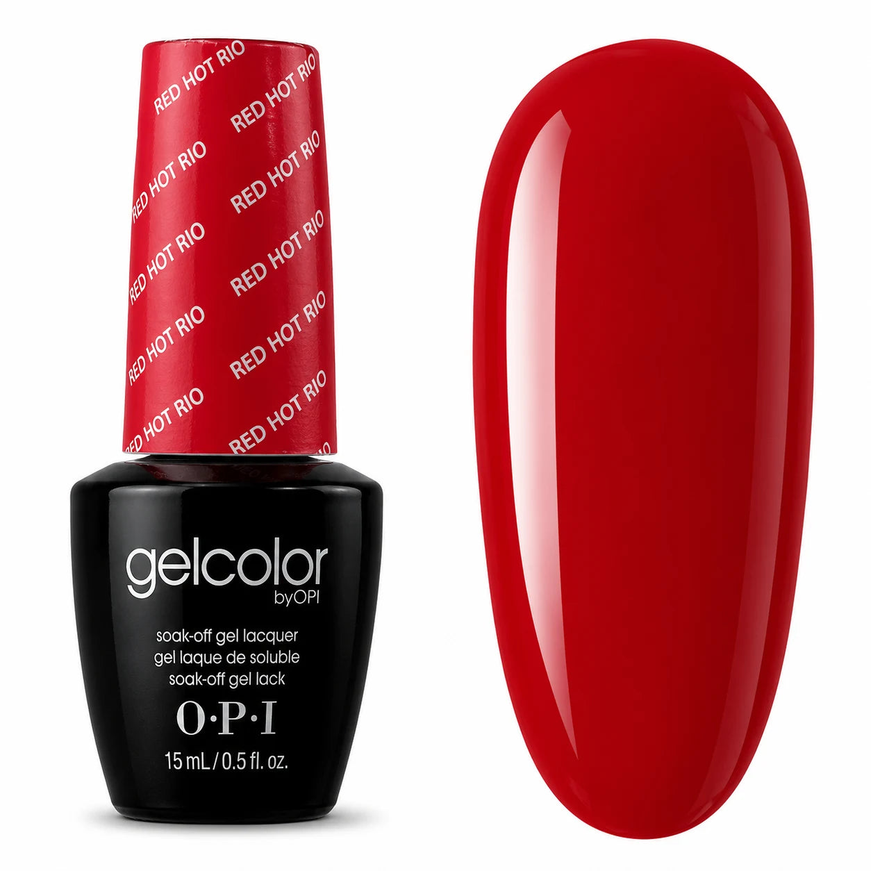 OPI GelColor A70 - Red Hot Rio 15ml