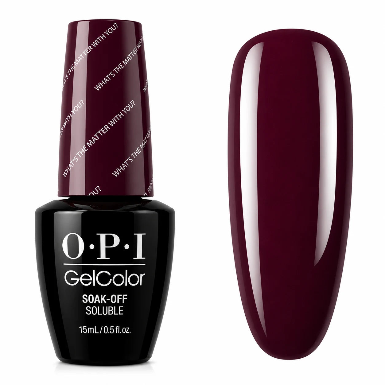 OPI GelColor BA3 - What's the Hatter with You? 15ml