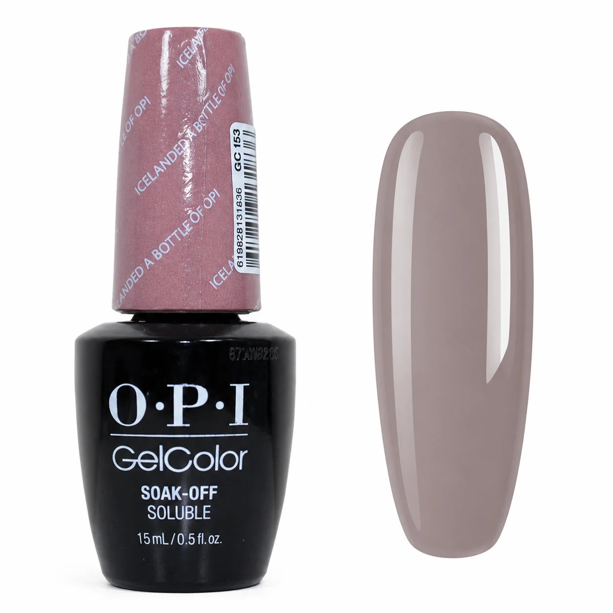 OPI GelColor I53 - Icelanded a Bottle of OPI 15ml