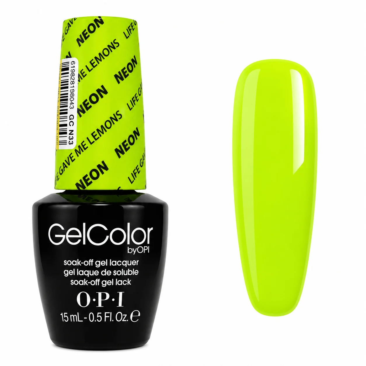 OPI GelColor N33 - Life Gave Me Lemons 15ml