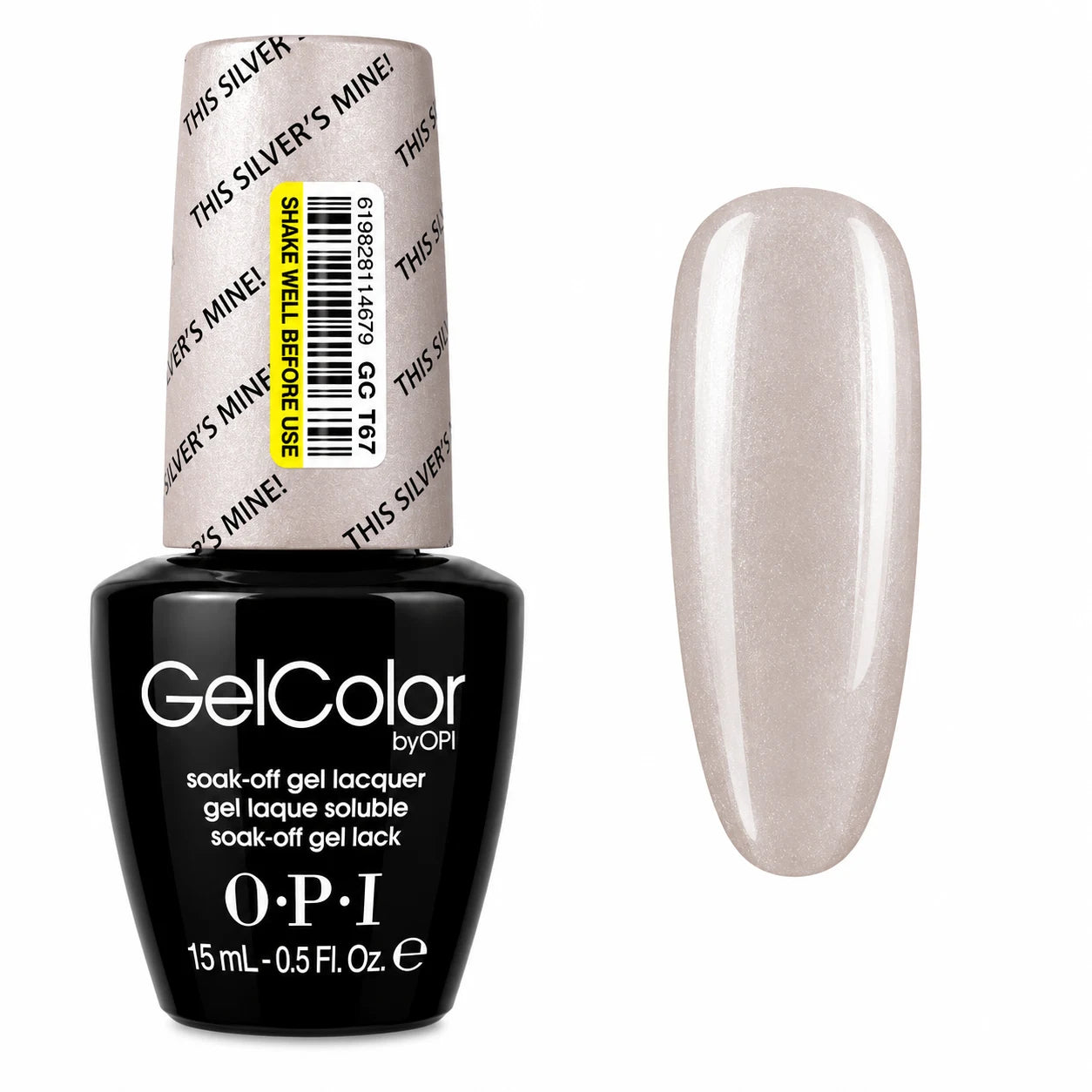 OPI GelColor T67 - This Silver's Mine! 15ml