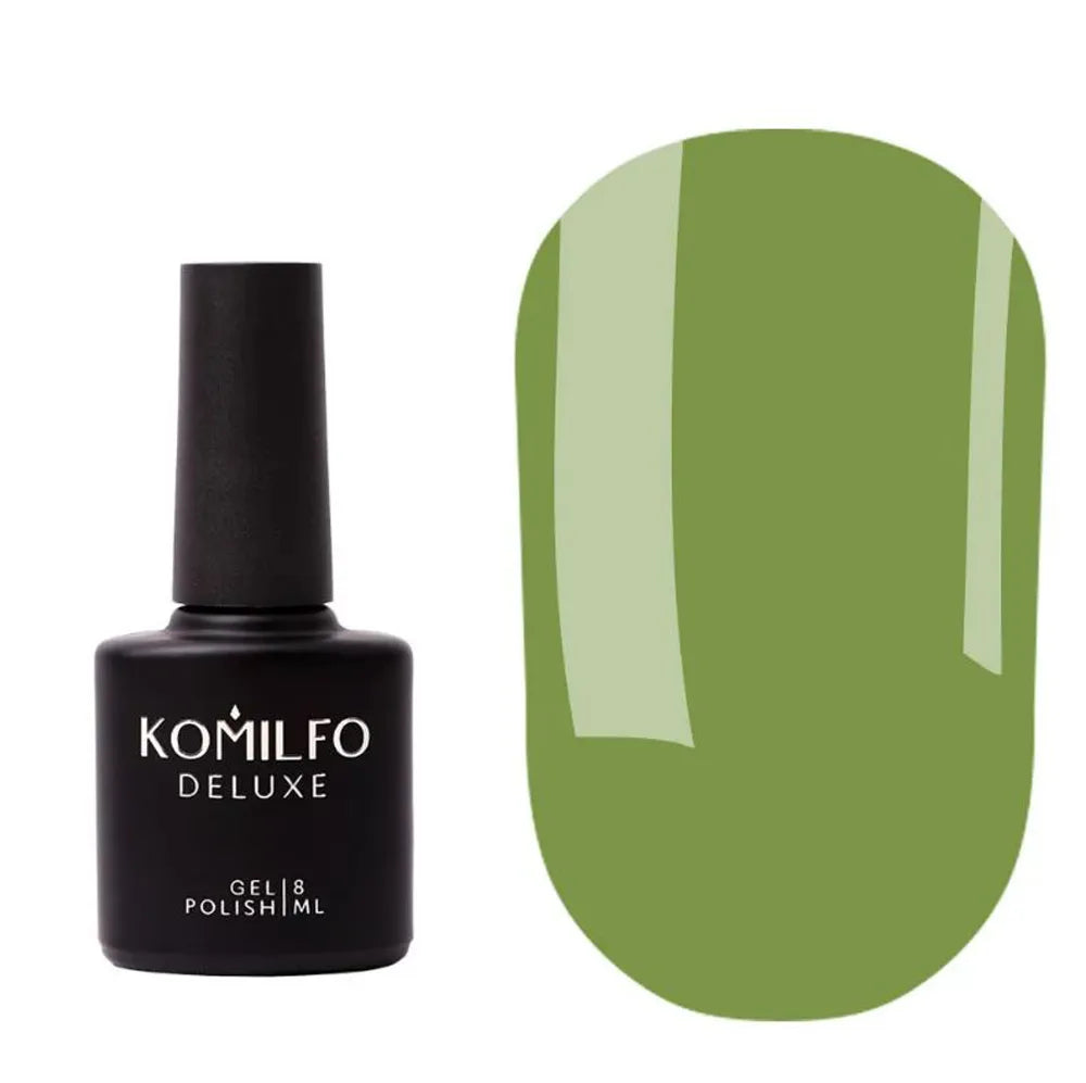 Komilfo Color Base Gel 8ml self-leveling colored base coat with brush