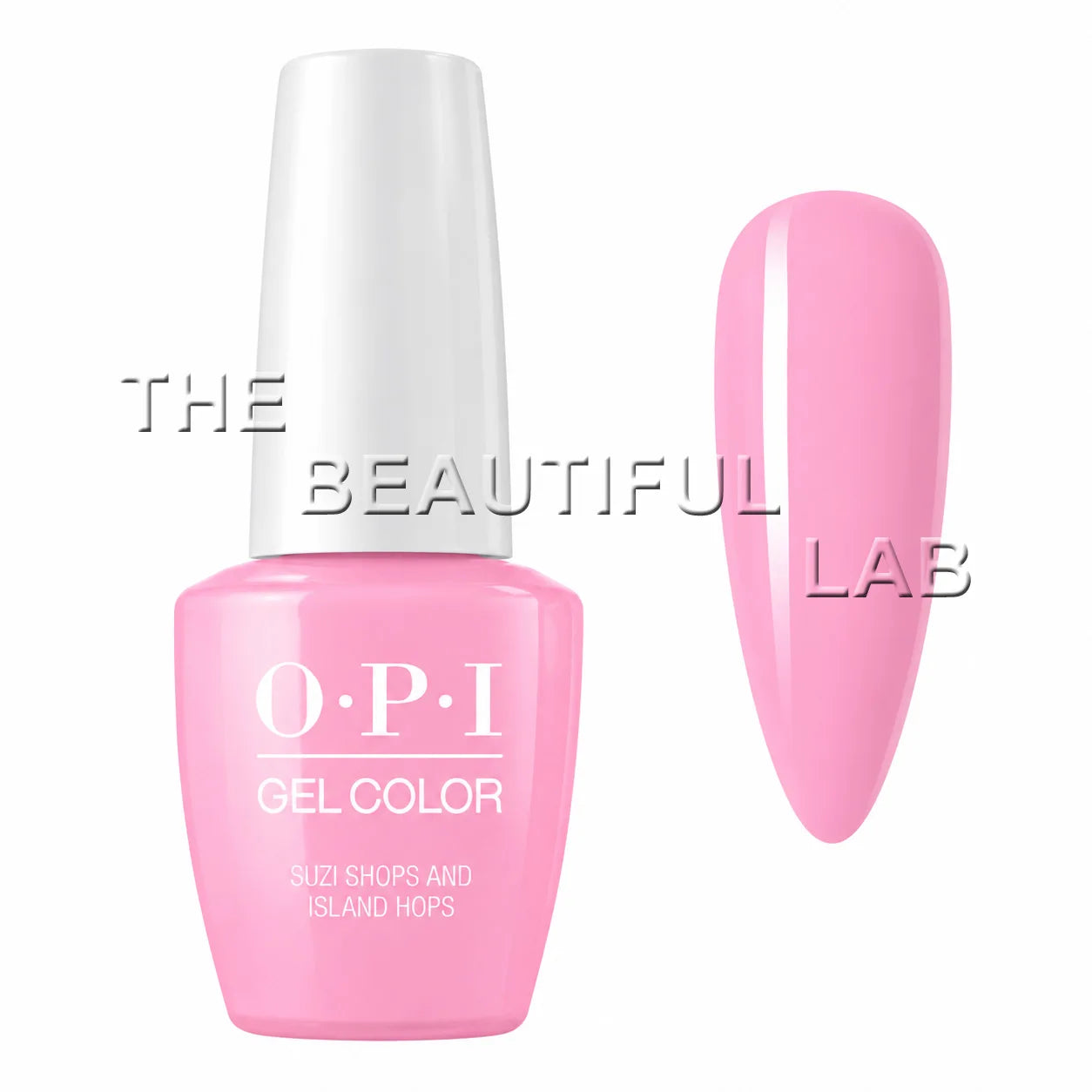 OPI GelColor H71 - Suzi Shops & Island Hops 15ml (White Cap)