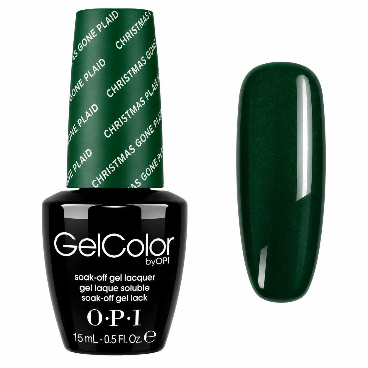 OPI GelColor F04 - Christmas Gone Plaid 15ml