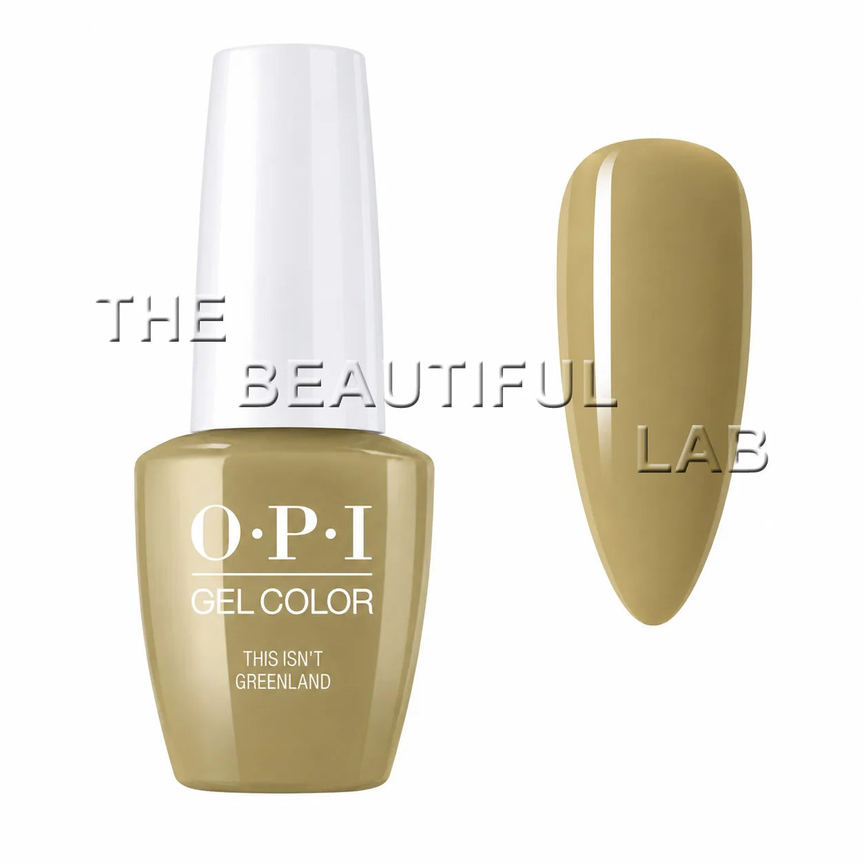 OPI GelColor I58 - This Isn't Greenland 15ml (White Cap)