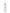 White skincare bottle with pump and green label on a white background
