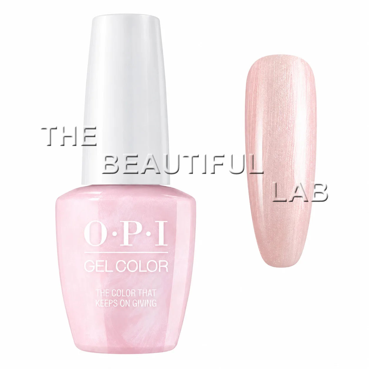 OPI GelColor J07 - The Color That Keeps on Giving (White Cap)