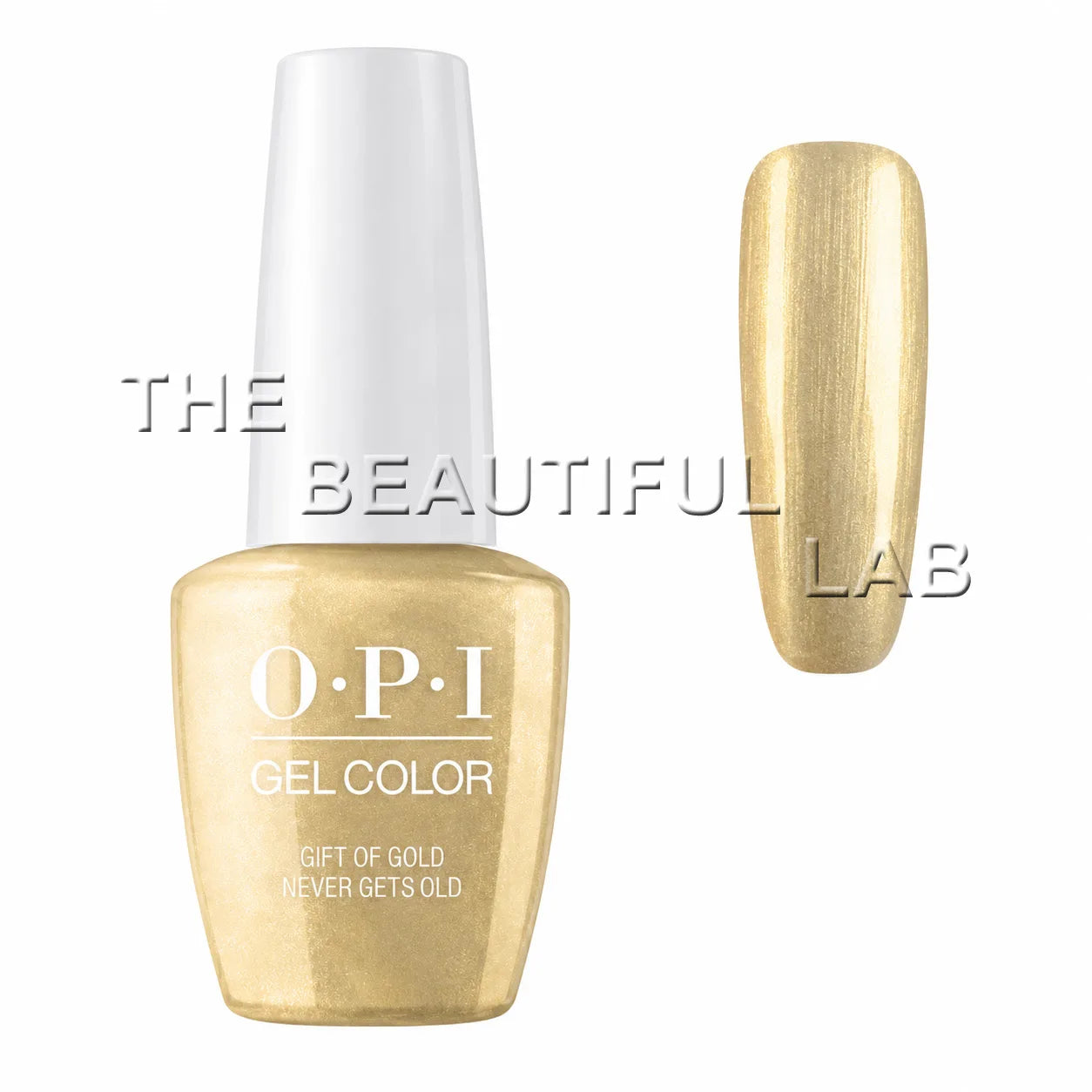 OPI GelColor J12 - Gift of Gold Never Gets Old 15ml (White Cap)