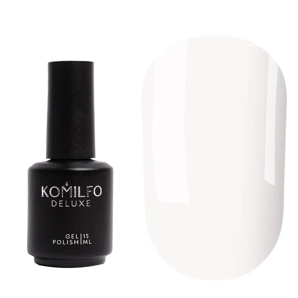 Komilfo Color Base Gel 8ml self-leveling colored base coat with brush