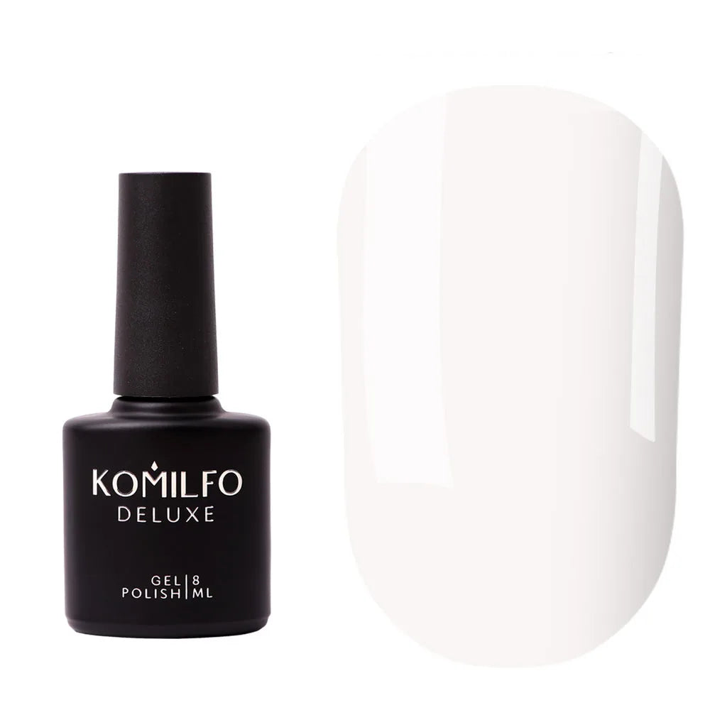 Komilfo Color Base Gel 8ml self-leveling colored base coat with brush