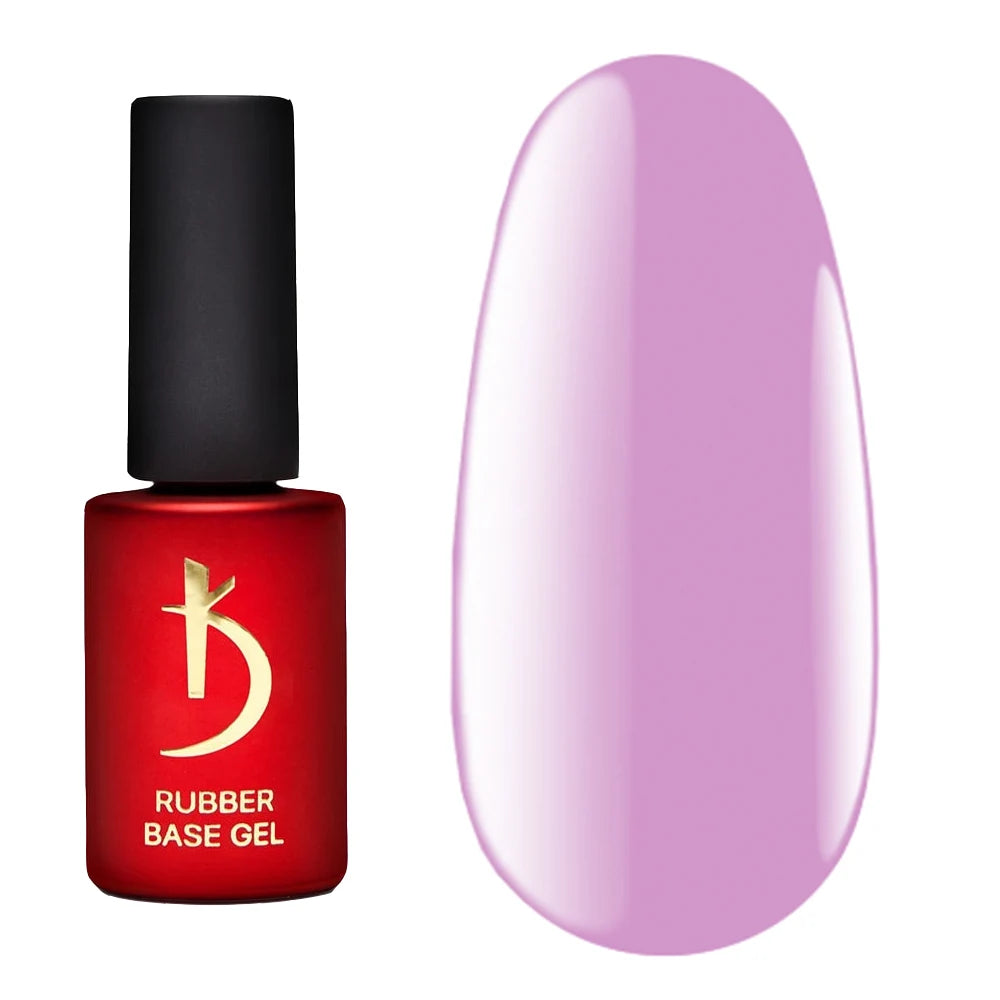 Kodi Professional Color Rubber Base Gel Bubble Gum bottle and color swatch
