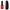 Kodi Professional Color Rubber Base Gel Black bottle and color swatch