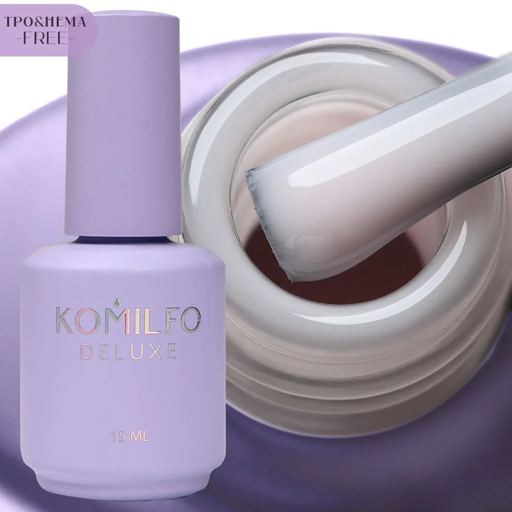 Komilfo French Color Base HEMA-Free TPO-Free nude base gel without brush