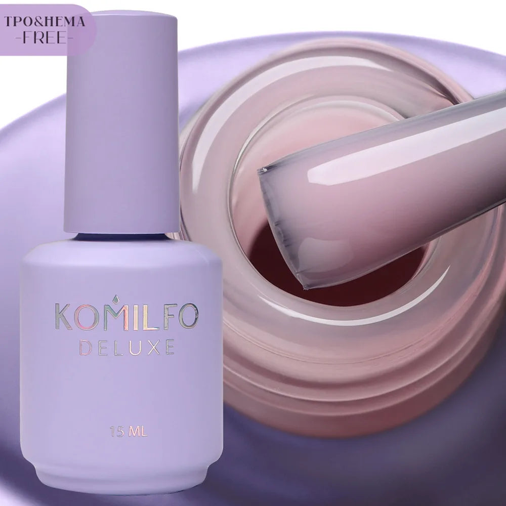 Komilfo French Color Base HEMA-Free TPO-Free nude base gel without brush
