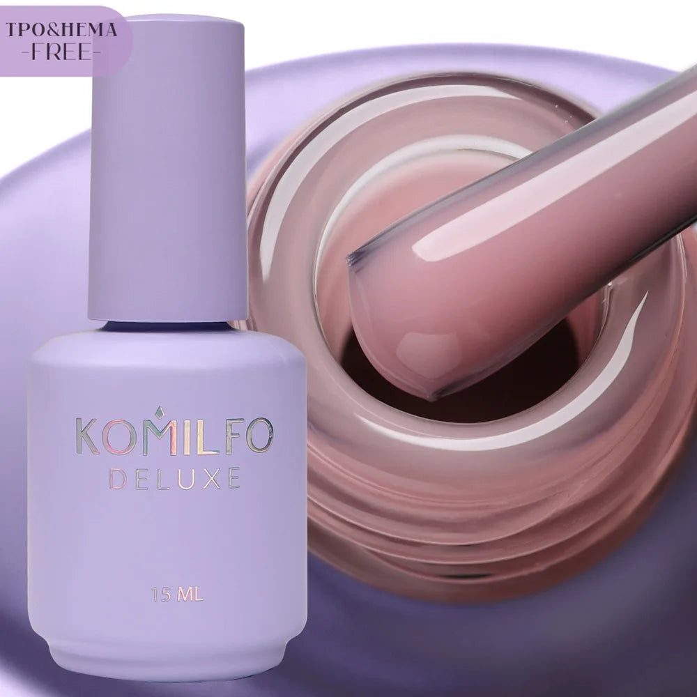 Komilfo French Color Base HEMA-Free TPO-Free nude base gel without brush