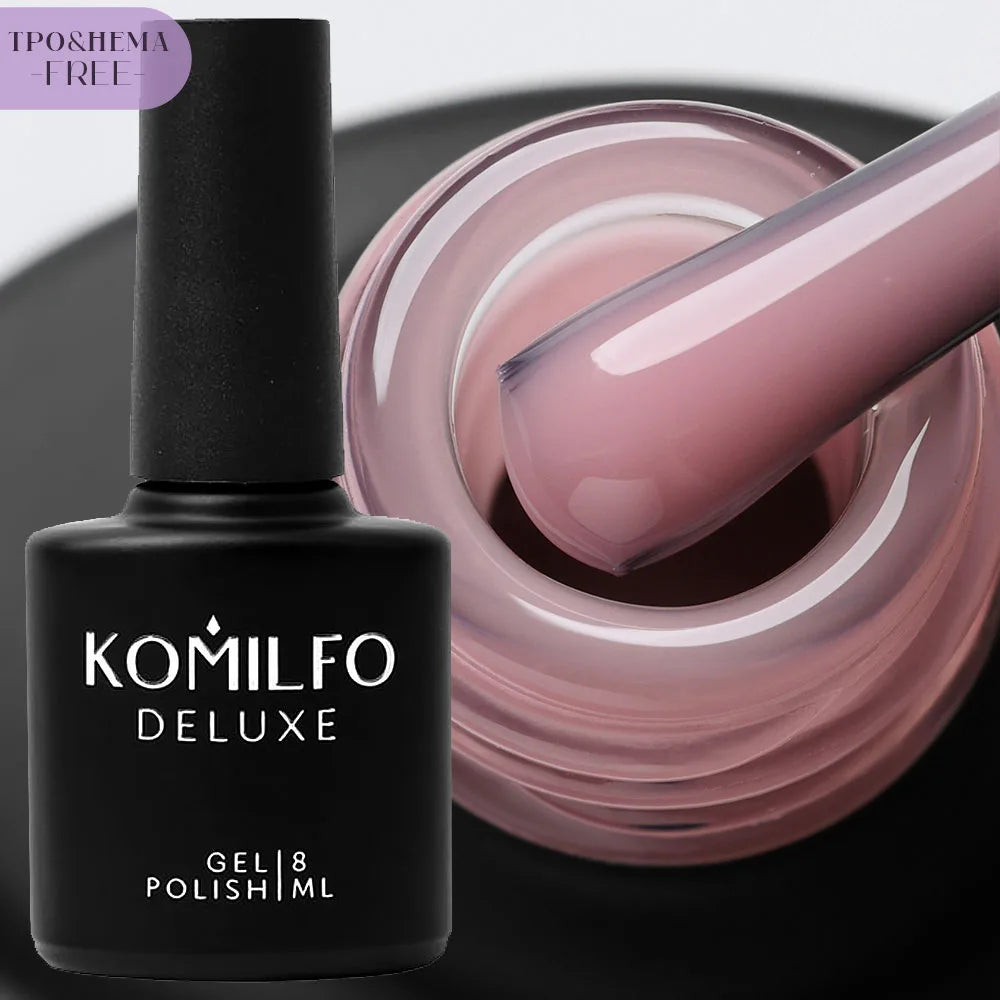 Komilfo French Color Base HEMA-Free TPO-Free nude base gel without brush