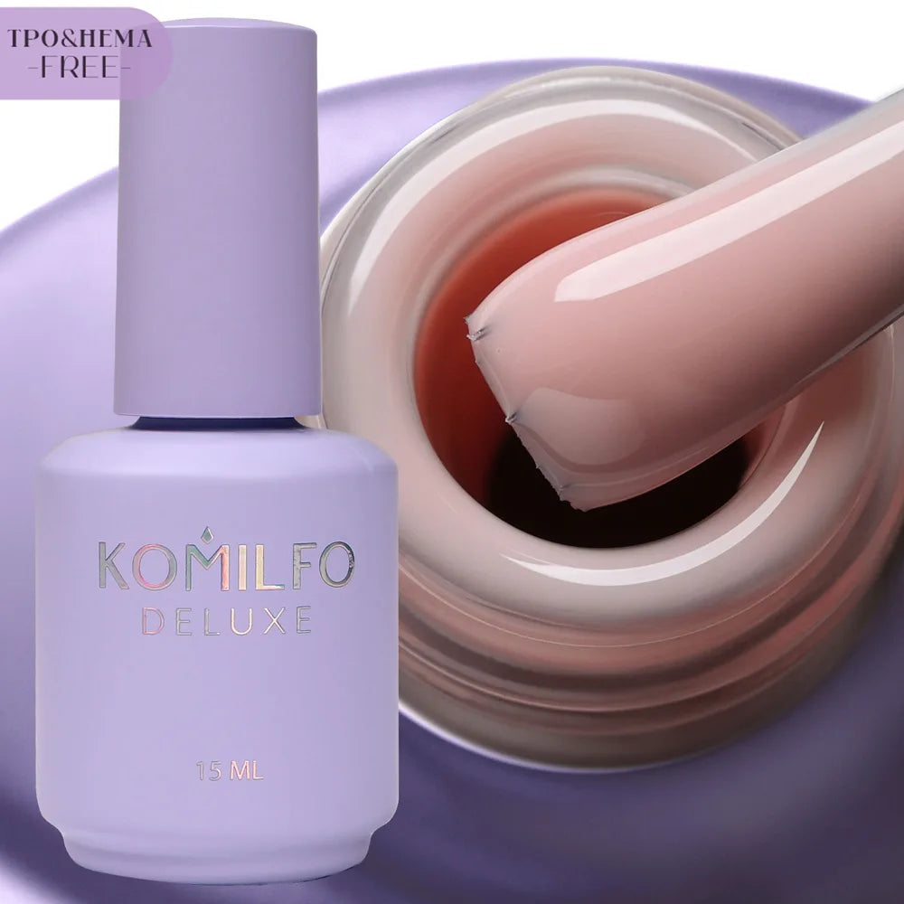 Komilfo French Color Base HEMA-Free TPO-Free nude base gel without brush
