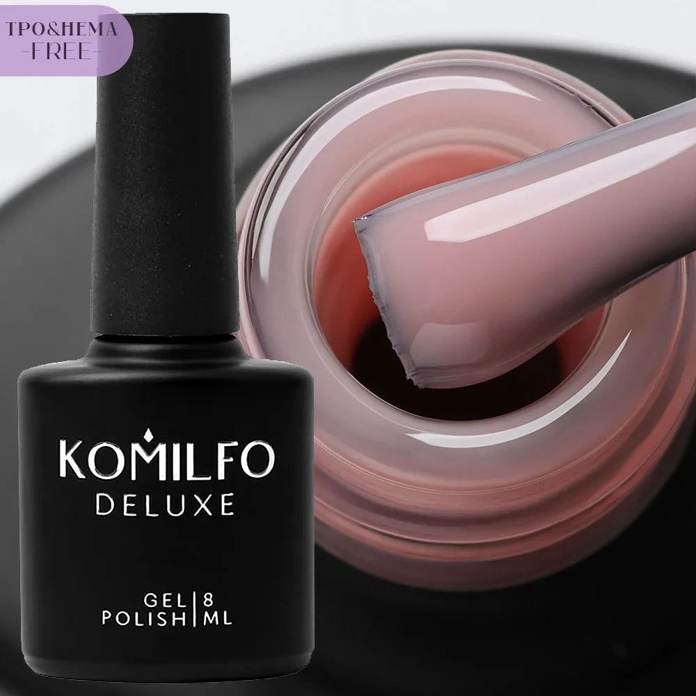 Komilfo French Color Base HEMA-Free TPO-Free nude base gel without brush