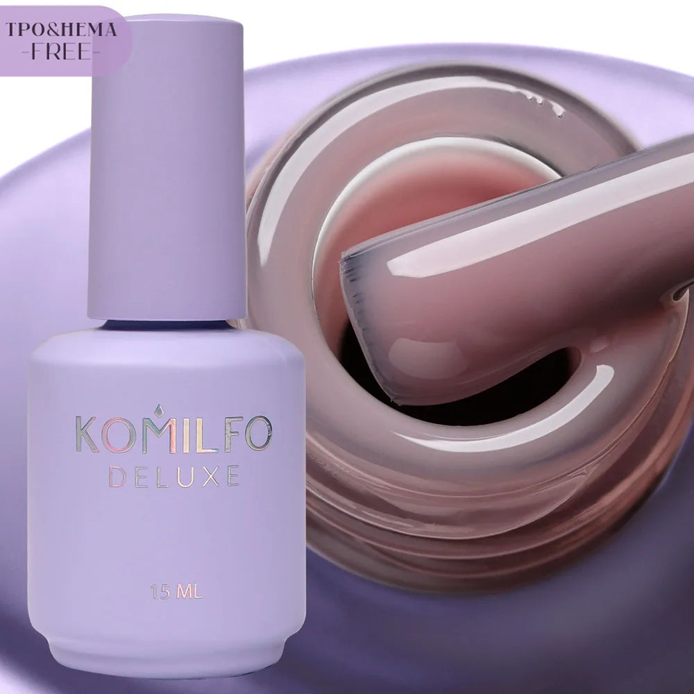 Komilfo French Color Base HEMA-Free TPO-Free nude base gel without brush