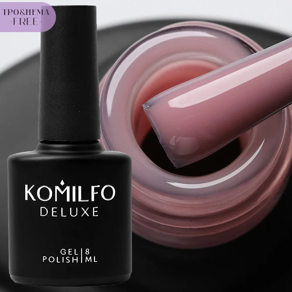 Komilfo French Color Base HEMA-Free TPO-Free nude base gel without brush
