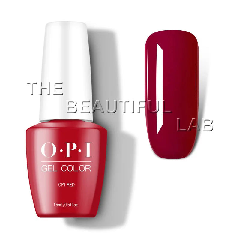 OPI GelColor L72 - OPI Red 15ml (White Cap)