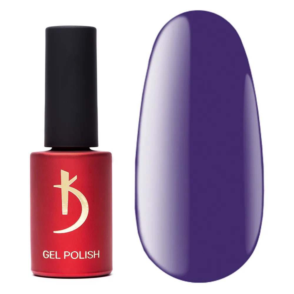 Kodi Professional Lilac LC 01 Gel Polish bottle and color swatch