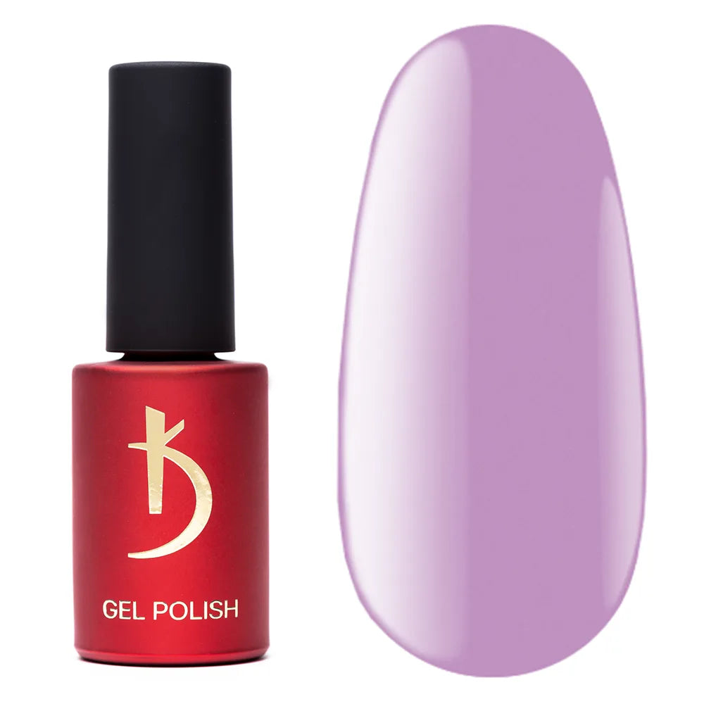 Kodi Professional Lilac LC 100 Gel Polish bottle and color swatch