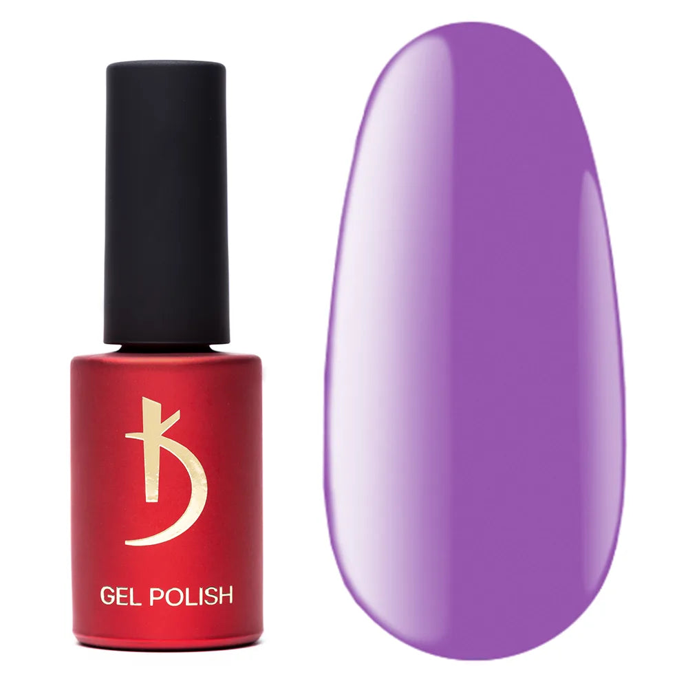 Kodi Professional Lilac LC 130 Gel Polish bottle and color swatch