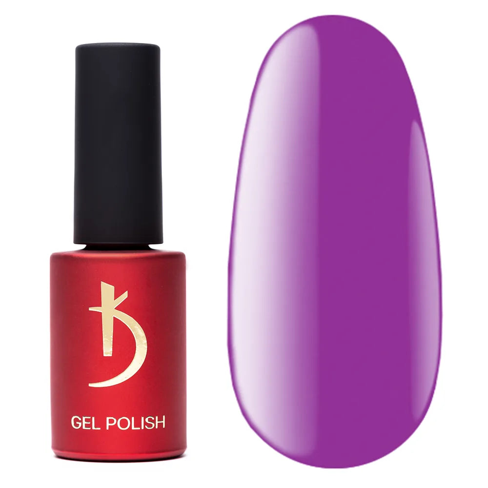 Kodi Professional Lilac LC 140 Gel Polish bottle and color swatch