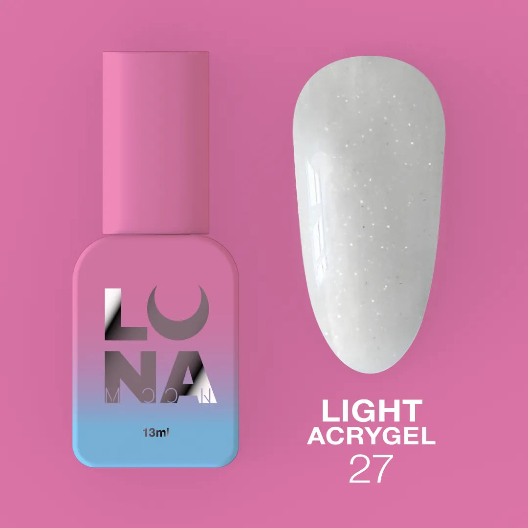 LUNA Light Acrygel 13ml bottle and color swatch