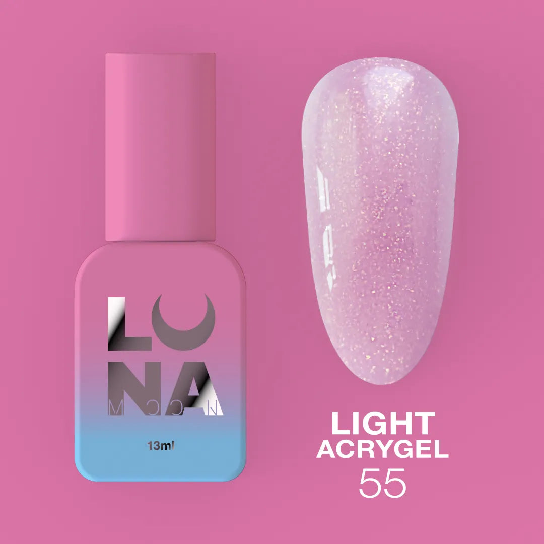 LUNA Light Acrygel 13ml bottle and color swatch