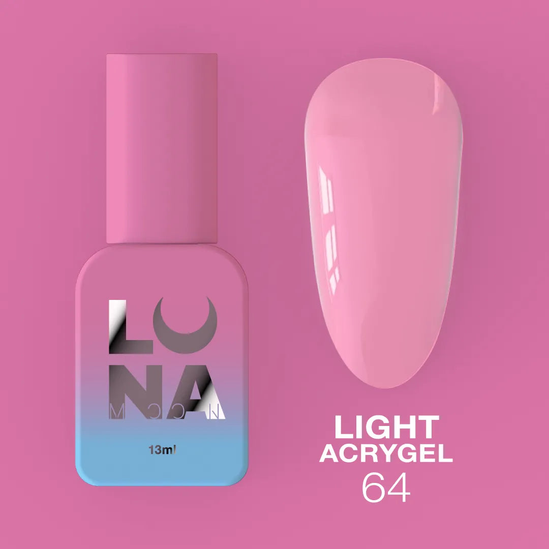 LUNA Light Acrygel 13ml bottle and color swatch