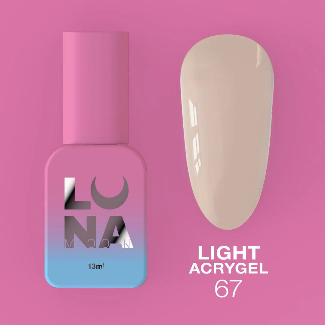 LUNA Light Acrygel 13ml bottle and color swatch