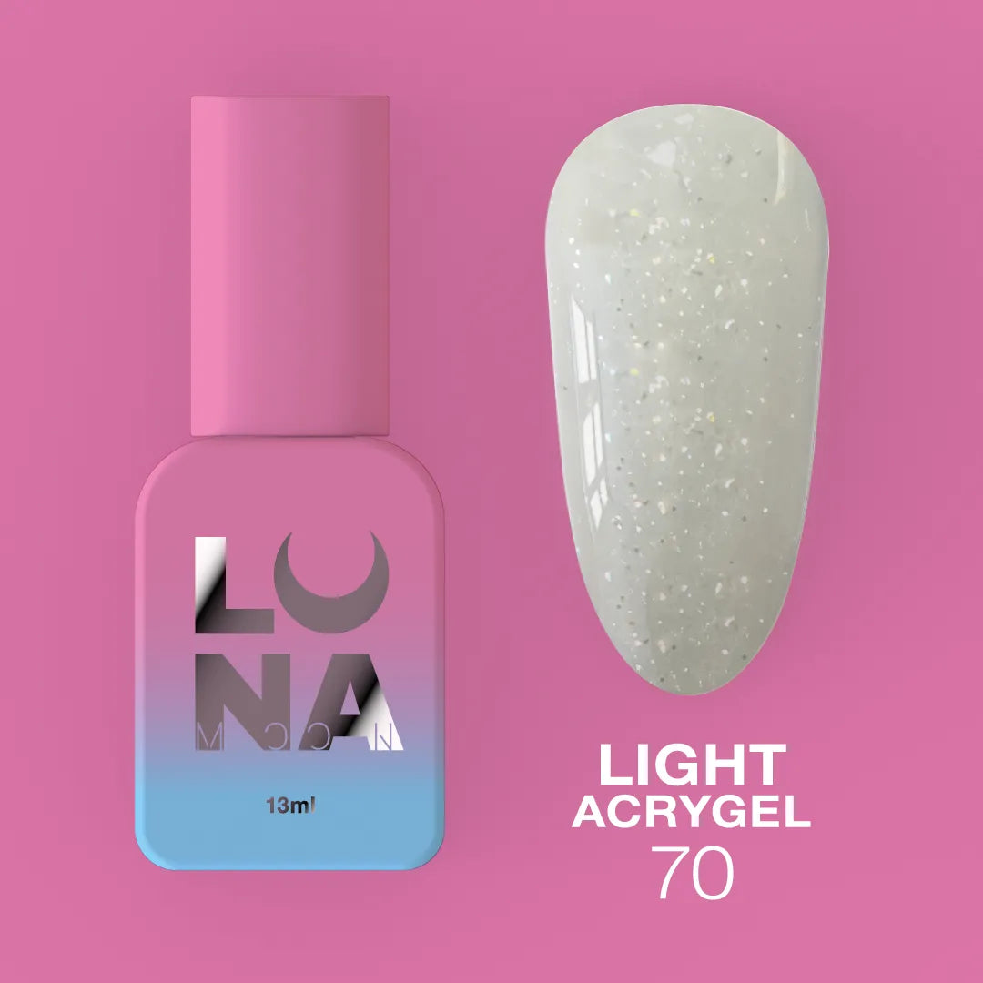 LUNA Light Acrygel 13ml bottle and color swatch