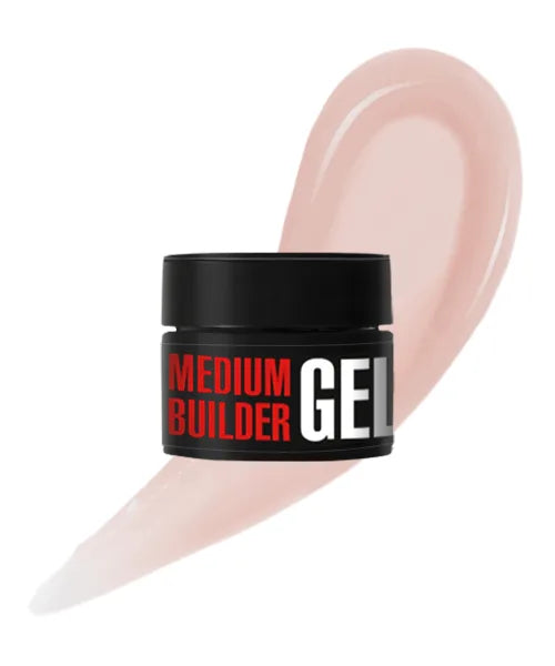 Kodi Professional Medium Builder Gel 20 CN jar and color swatch