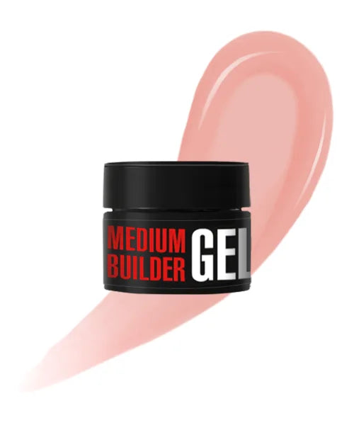 Kodi Professional Medium Builder Gel 05 jar and color swatch