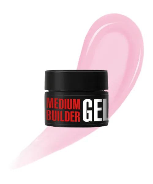 Kodi Professional Medium Builder Gel 10 jar and color swatch