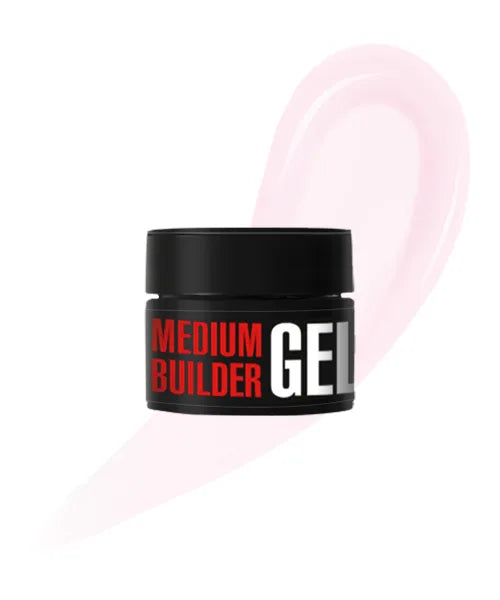 Kodi Professional Medium Builder Gel 14 jar and color swatch