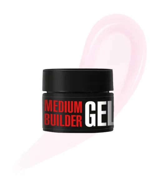 Kodi Professional Medium Builder Gel 14 jar and color swatch