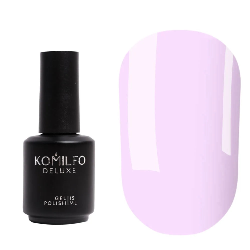 Komilfo Color Base Gel self-leveling colored base coat with brush