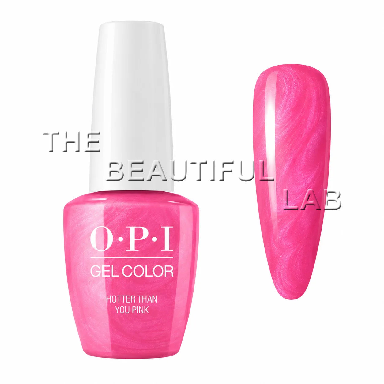 OPI GelColor N36 - Hotter Than You Pink 15ml (White Cap)
